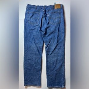 Levi Strauss & Co 541 Big E Blue Denim Athletic Tapered Mens Jeans W 40 L 32